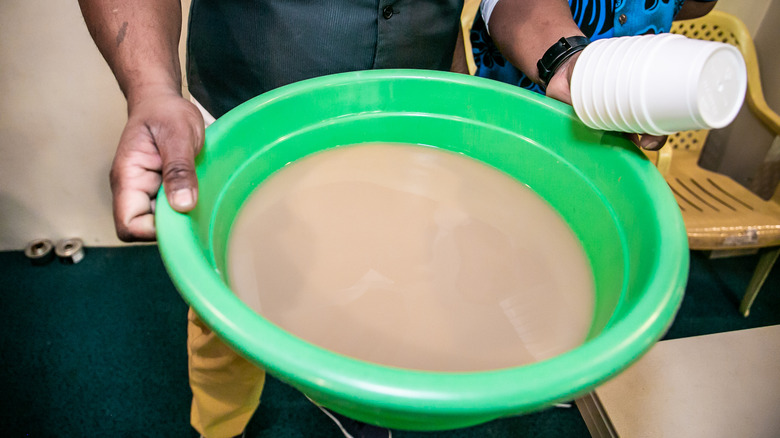 Large bowl of kava tea