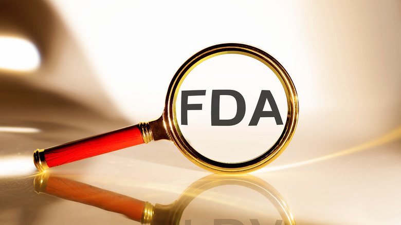 FDA in magnifying glass