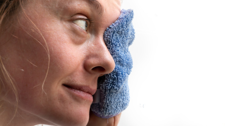 The importance of using the right towel for your face.