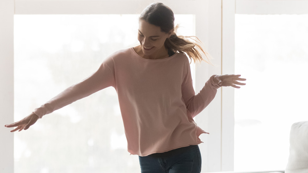 Woman dancing