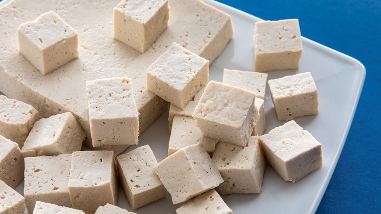 tofu cubes