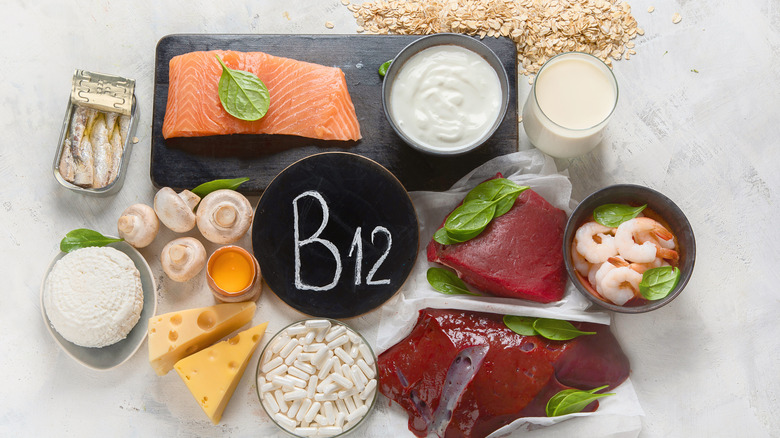 B12 food display