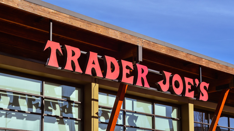 Trader Joe's sign outdoors