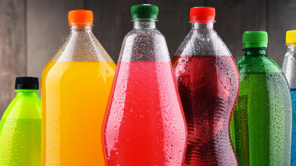 Colorful Sugar-Sweetened Drinks