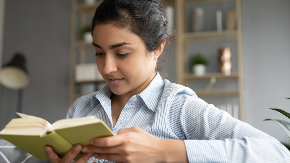 Woman reading