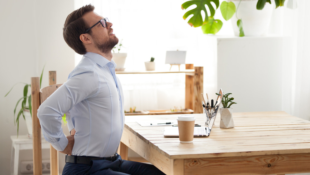 Bad posture from spending too much time inside